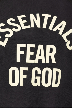 Fear Of God Essentials Sudadera con logo estampado