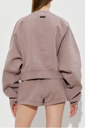 Fear Of God Essentials Sudadera con logo estampado