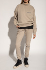 Fear Of God Essentials beige Sweatshirt with standing collar