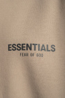 Fear Of God Essentials beige Sweatshirt with standing collar