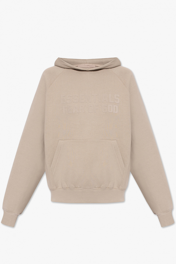 Fear Of God Essentials Hoodie with logo pattern