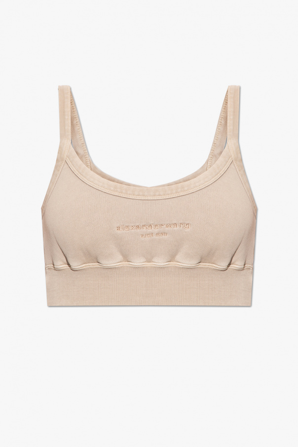 Alexander Wang Cropped top with logo