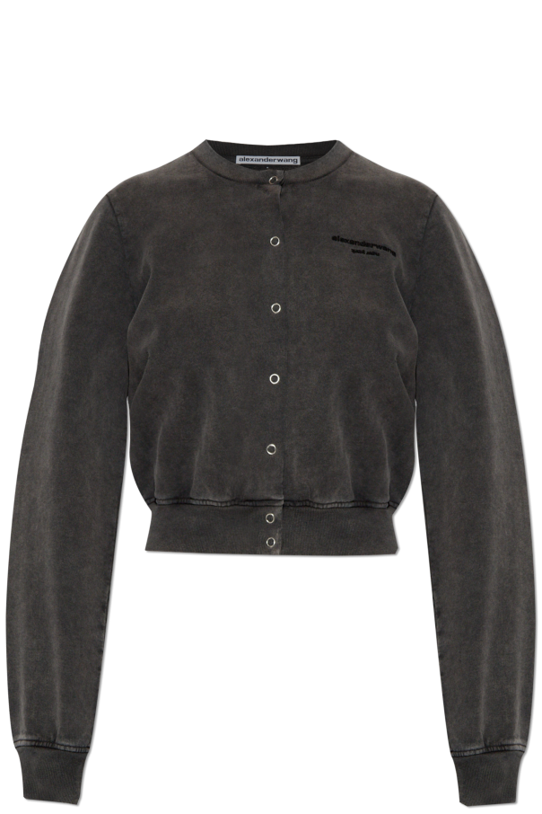 Sweatshirt with embroidered logo, zdjęcie 1 Sweatshirt with embroidered logo od Alexander Wang