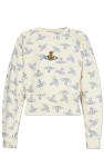 Vivienne Westwood cream Sweatshirt with logo