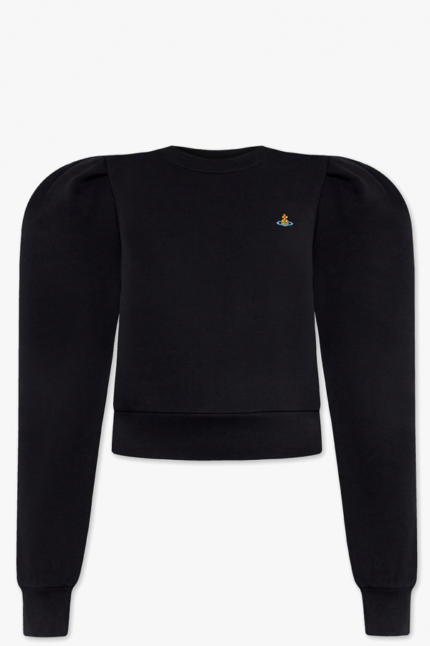 Vivienne Westwood Napapijri Box Czarny T-shirt z długim rękawem