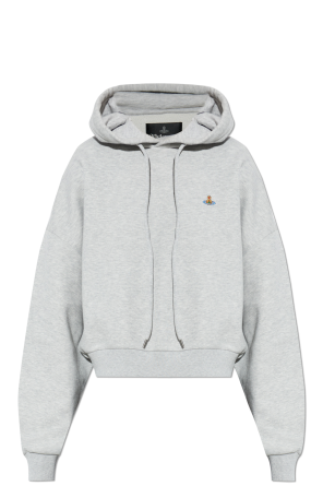 Sweatshirt with logo patch