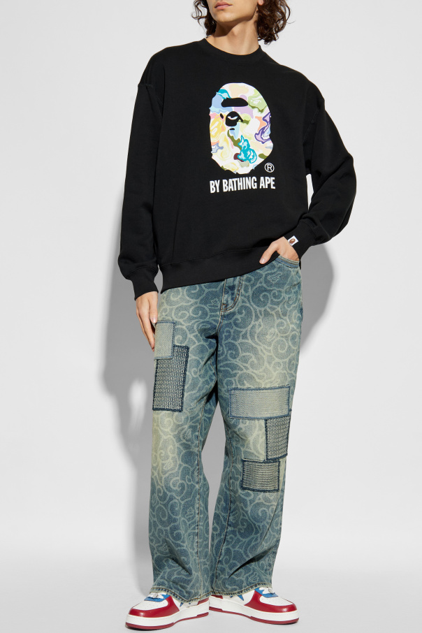 A BATHING APE® Sweatshirt mit Logo