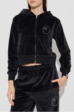 A BATHING APE® Velour sweatshirt