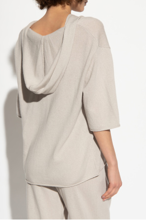 Lisa Yang ‘Eamon’ hoodie with short sleeves