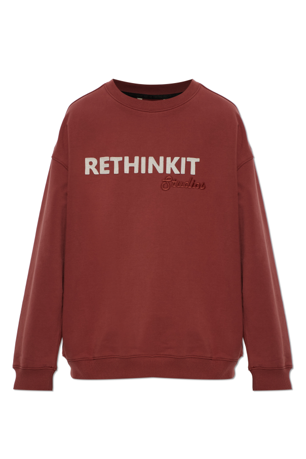 Sweatshirt with logo patch od Rethinkit Studios