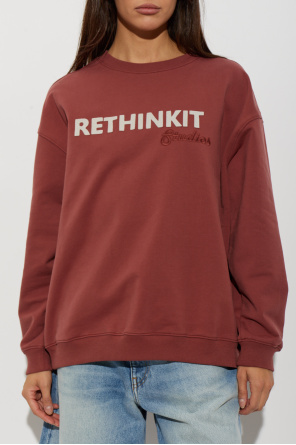 Rethinkit Studios Sweatshirt com remendo de logótipo