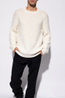 Ann Demeulemeester cream Wool sweater