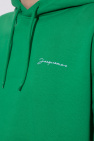 Jacquemus GREEN Hoodie with logo