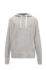 izzue logo print oversize hoodie item