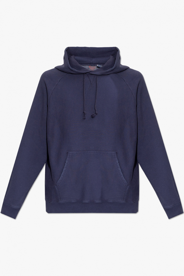 Champion Blue Hoodie with logo