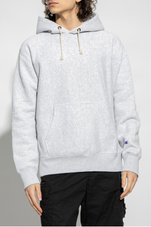 Champion Pullover Hoodie with logo patch