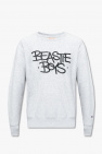 sweatshirt with velvet logo a p c 1 sweater coecq lzz