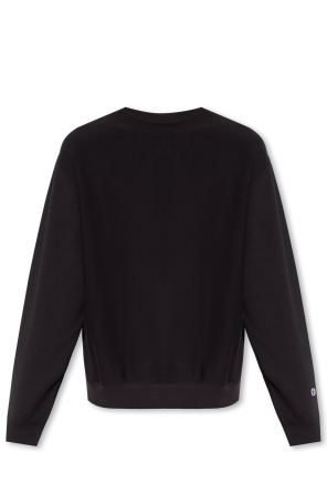 printed sweatshirt mcq sweater