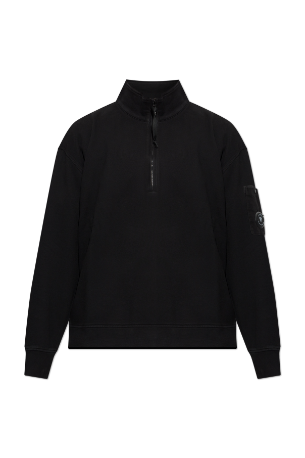 Sweatshirt with a stand-up collar od C.P. Company
