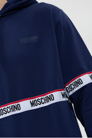 Moschino Hoodie with logo appliqué