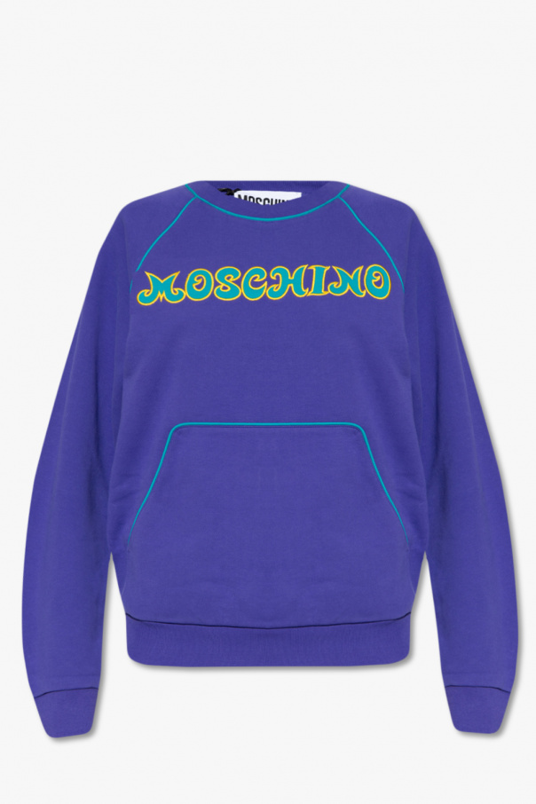 Moschino adidas Originals TRF Linear Crew HM2665 sweatshirt