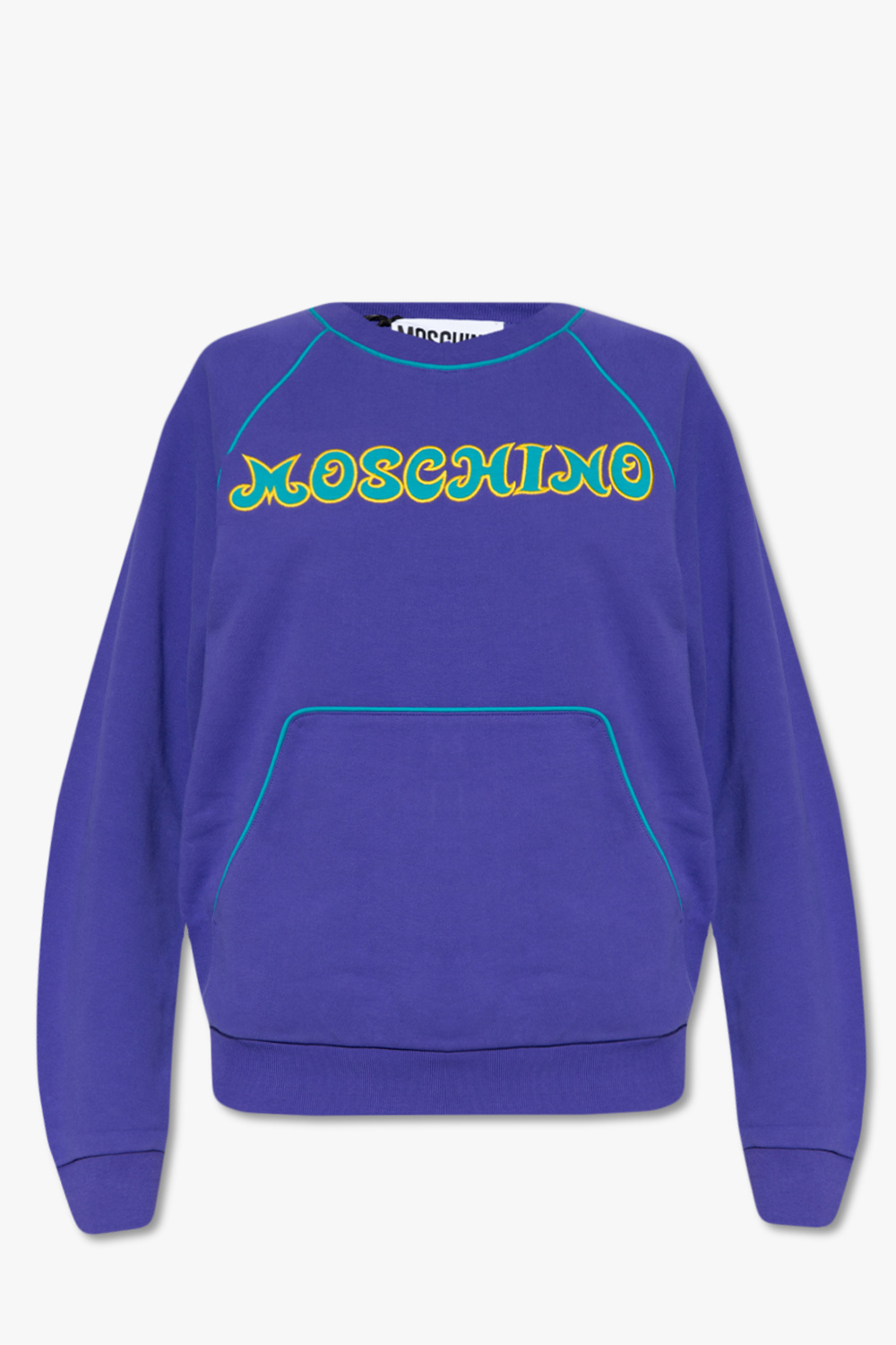 Moschino adidas Originals TRF Linear Crew HM2665 sweatshirt