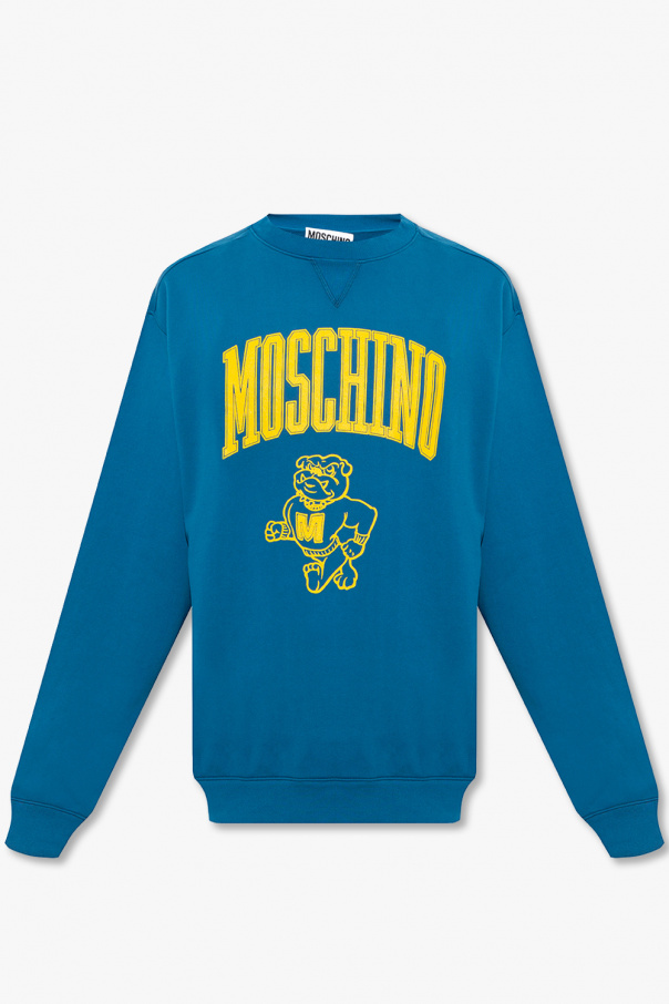 Moschino izzue T-Shirt mit Friedenszeichen Rosa