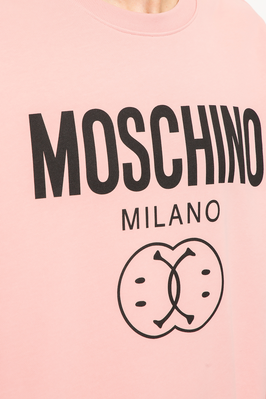 Moschino Ben Sherman T-shirt med vertikal målskive®