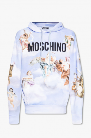 Patterned hoodie od Moschino