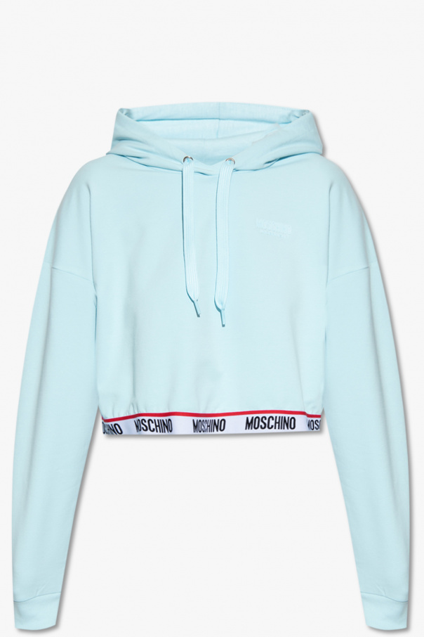 Moschino Cropped Harris hoodie