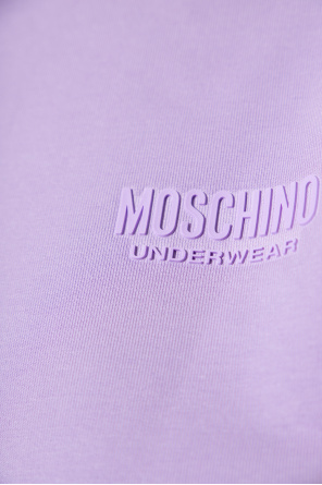 Moschino Short sweatshirt with logo