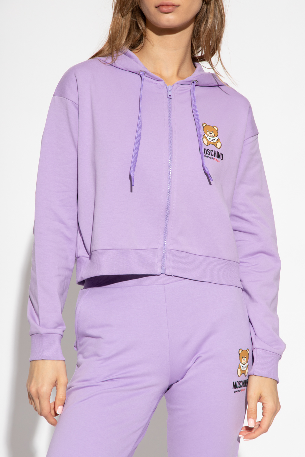 Moschino Cropped hoodie