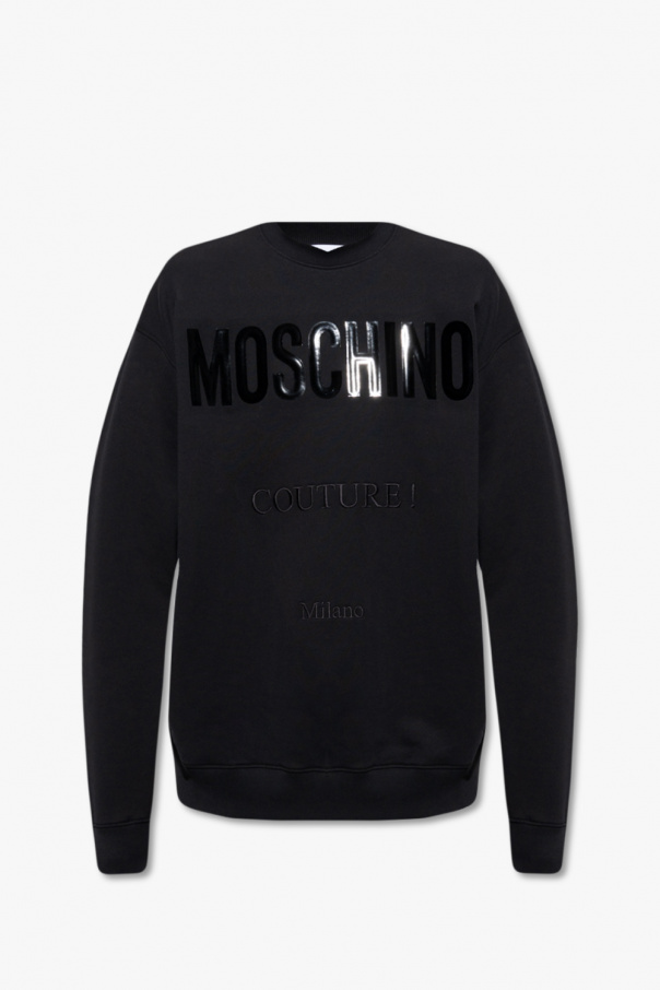 Black Cotton sweatshirt Moschino - Vitkac Spain