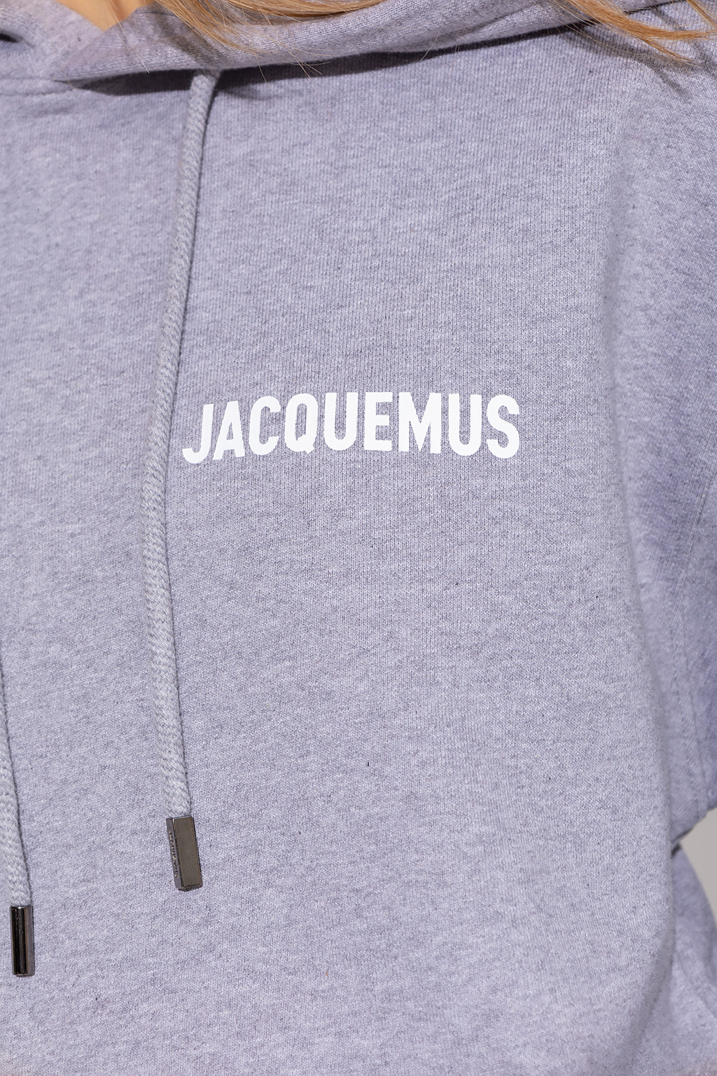 Jacquemus hoodie square with logo