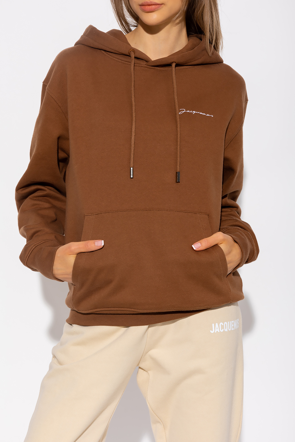 Jacquemus Hoodie with logo