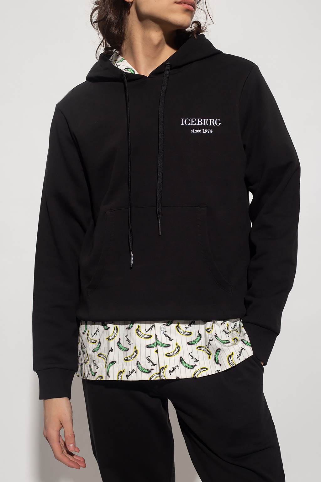 Iceberg Hoodie with logo