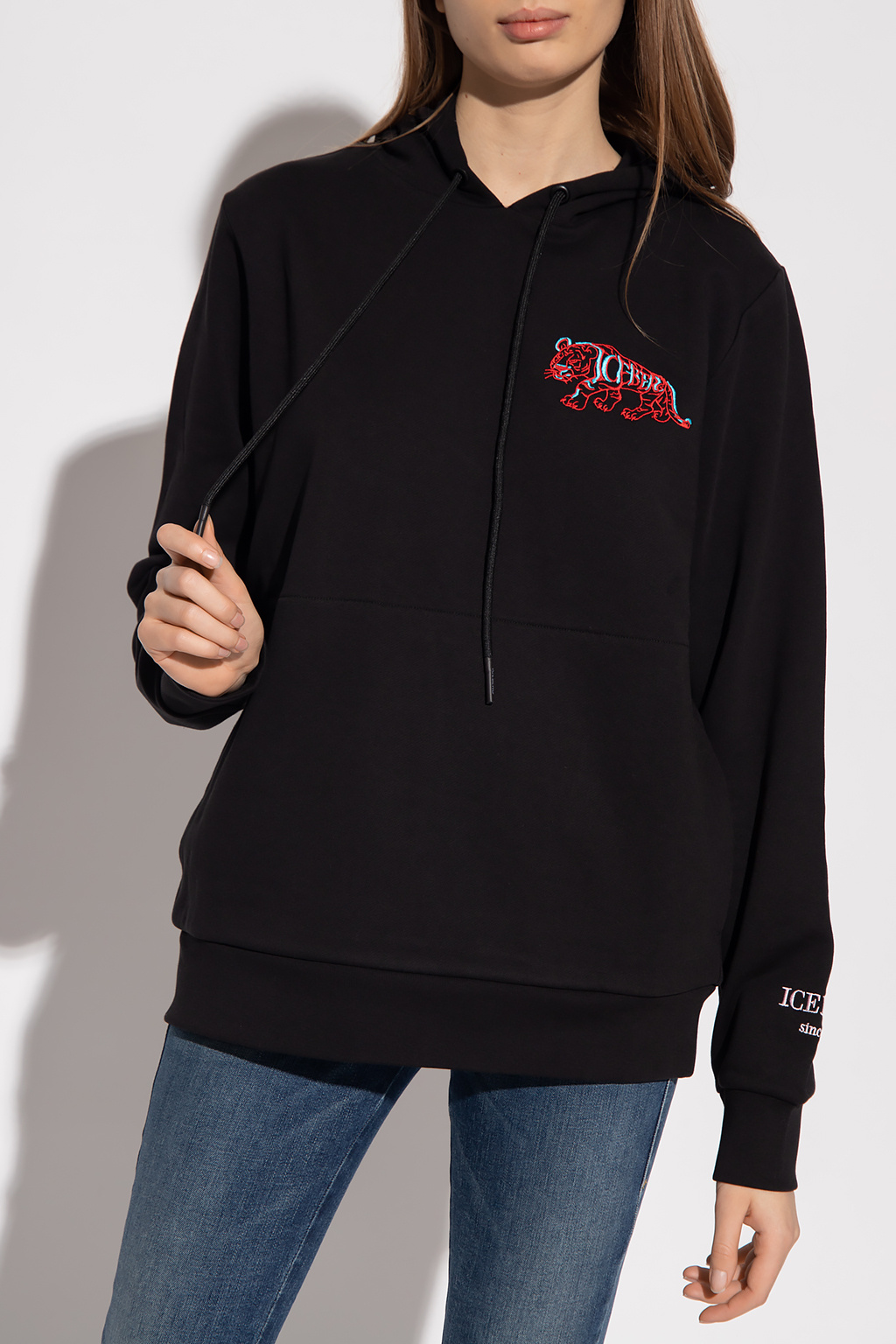 Iceberg Embroidered hoodie