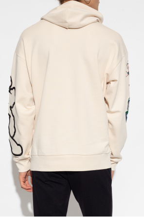 Iceberg hals Hoodie with patches