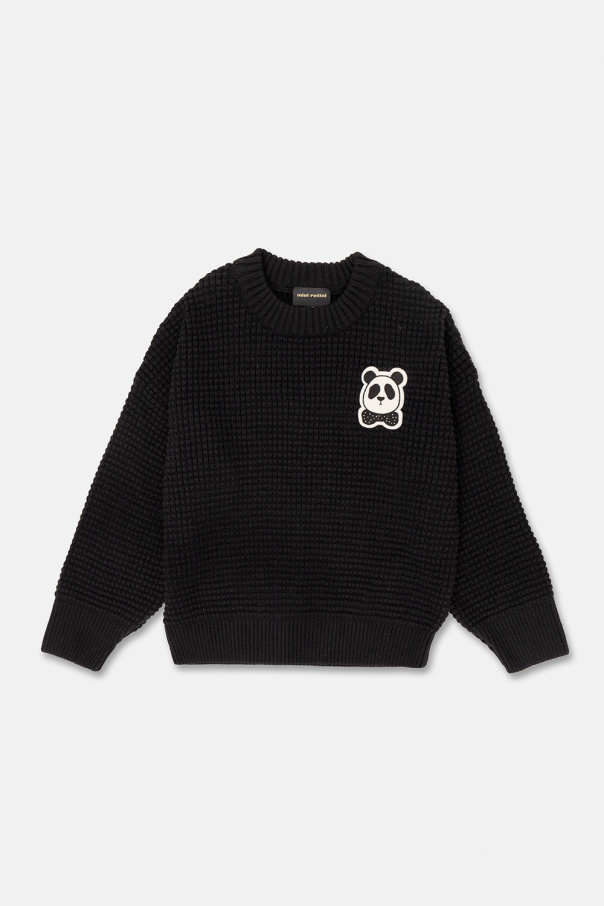 Mini Rodini usb sweater with patch
