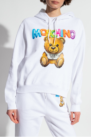 Moschino Printed nero hoodie