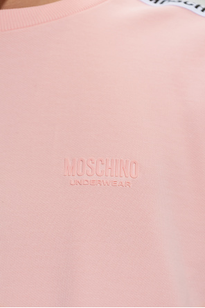 Moschino Prada graphic-print hooded jacket
