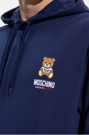 Moschino Logo Black T Shirt