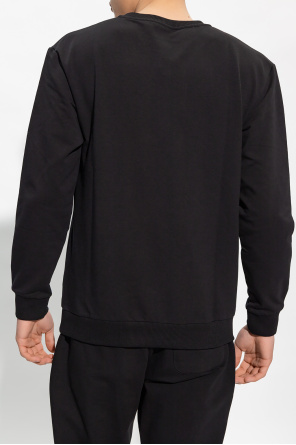 Moschino STRIPES Sweatshirt with logo