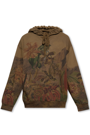 Floral hoodie od Dries Van Noten