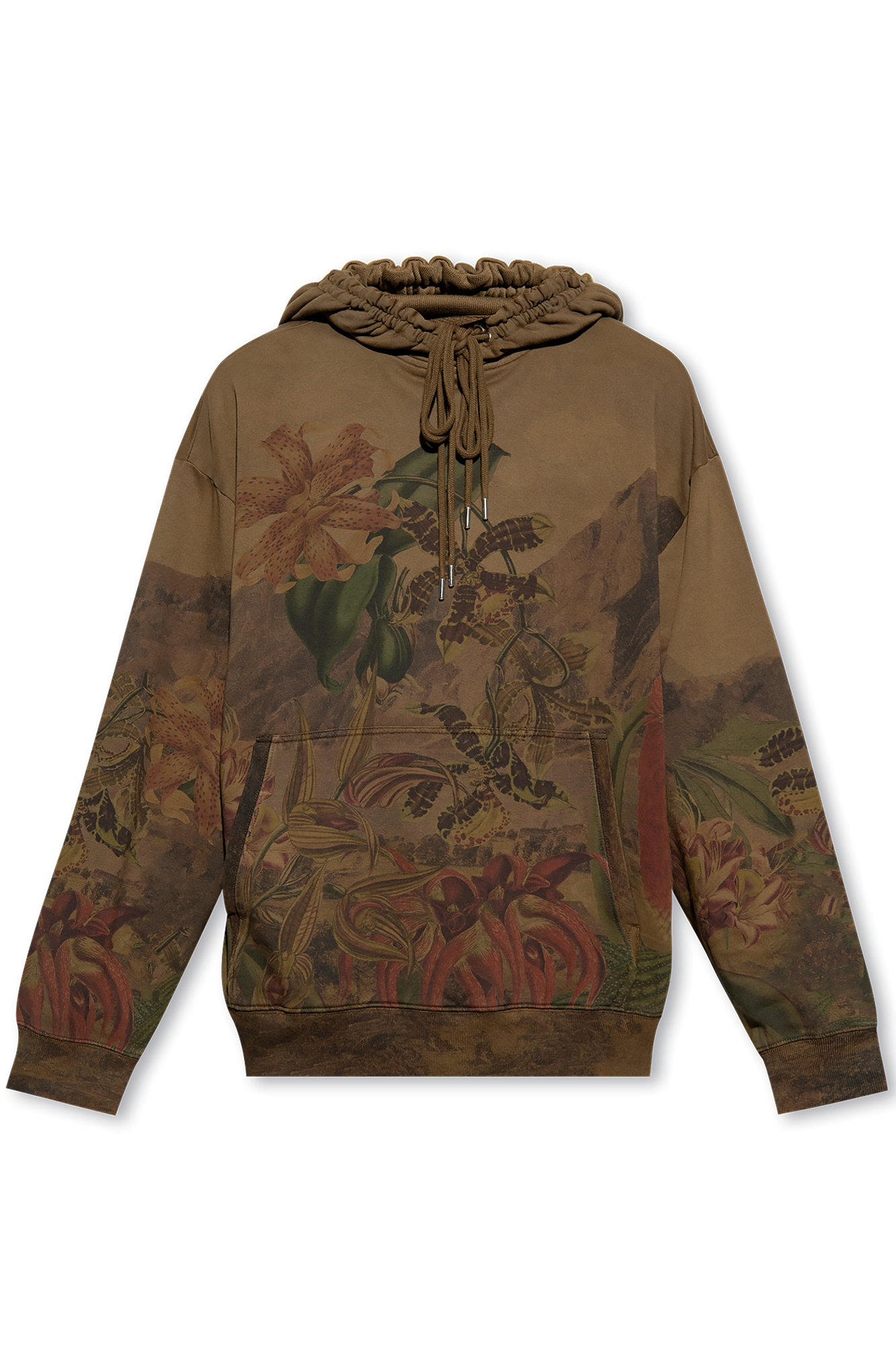 Dries Van Noten Floral hoodie