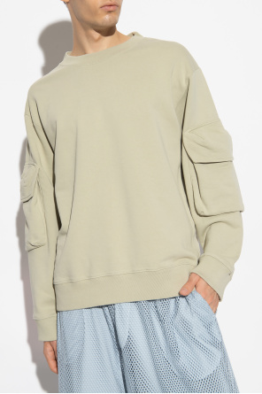 Emilio Pucci Onde-print T-shirt Sweatshirt with sleeve pocket