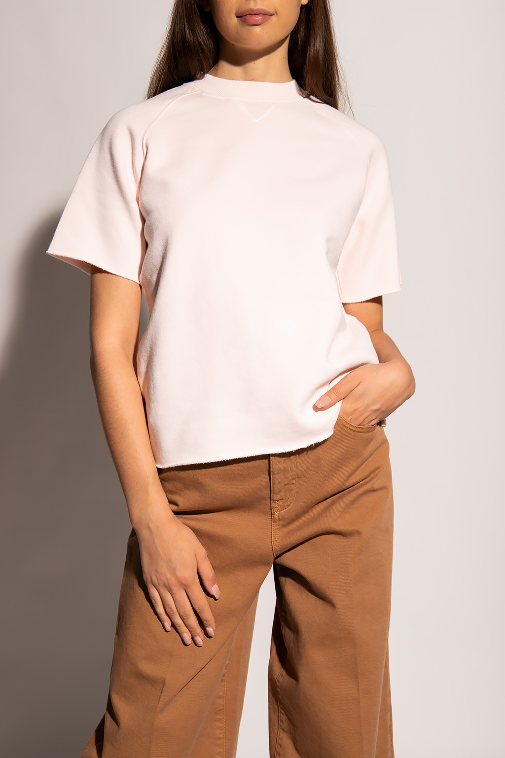 Victoria Victoria Beckham Short-sleeved Neutrals sweatshirt