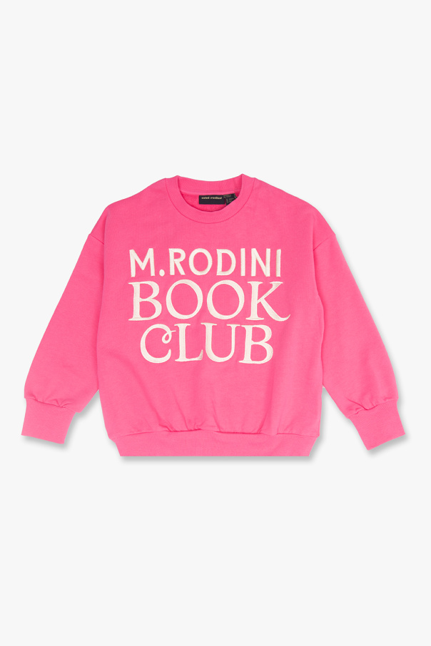 Mini Rodini micro logo print sweatshirt