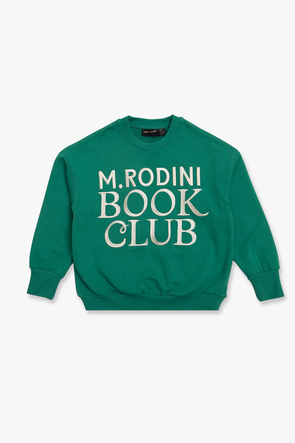 Mini Rodini John Richmond chain-embellished sweatshirt