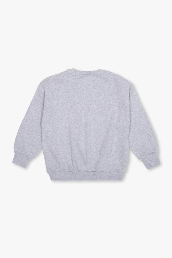 Mini Rodini ‘Ritzratz’ printed short-sleeve sweatshirt